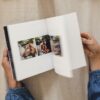 Fotobok med text o bild