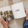 Fotobok med mjukt omsla. Text o bild