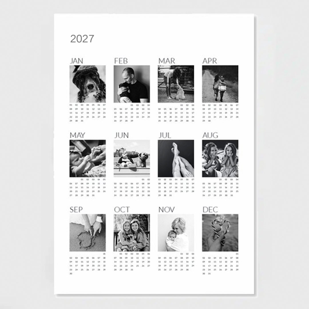 vägg kalender 2027