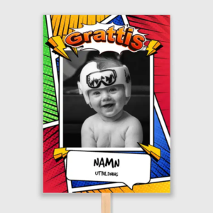 grattis studentplakat