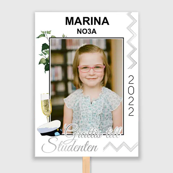 silvermönstrat plakat