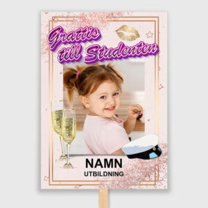 Rosa studentplakat