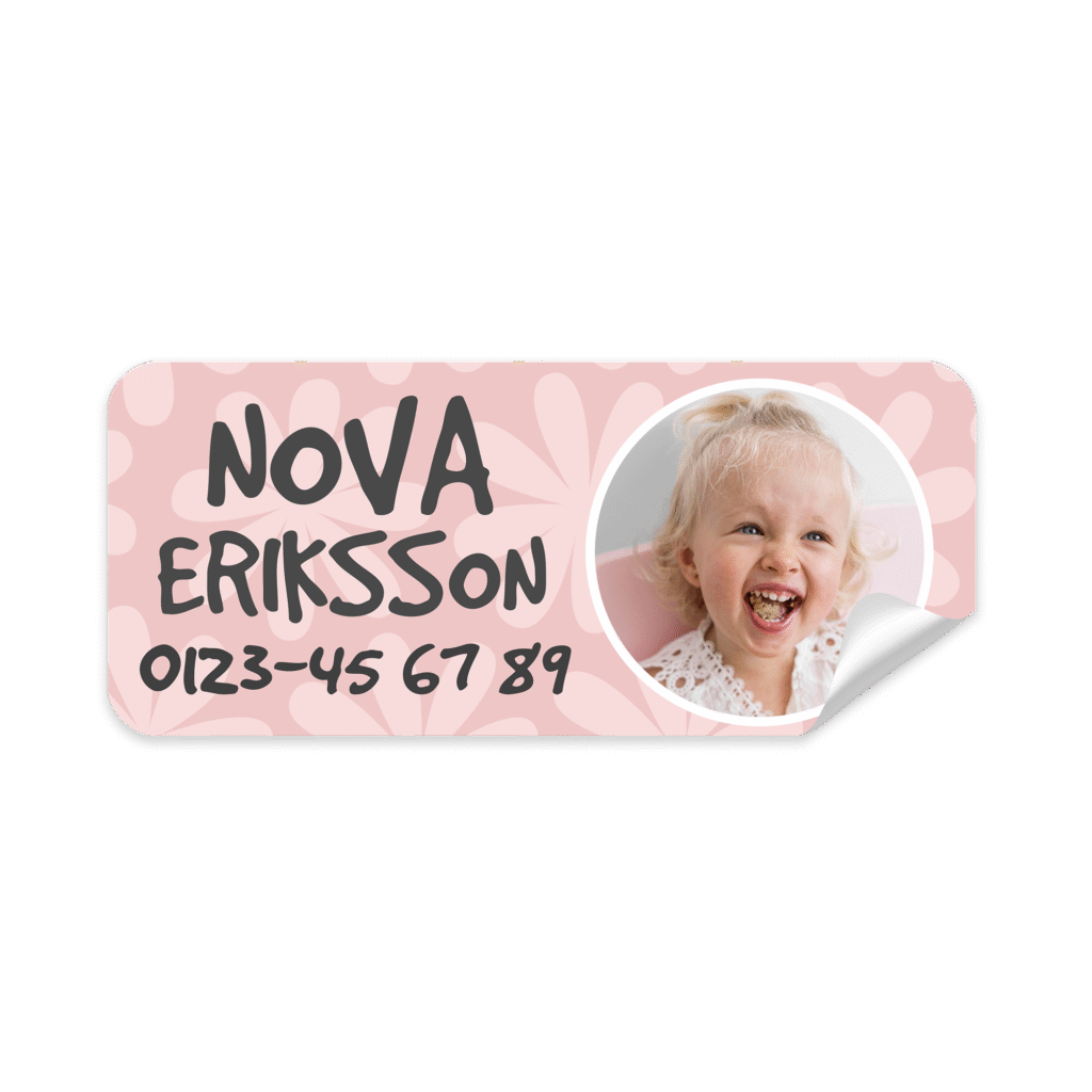 namnlapp till barnens saker