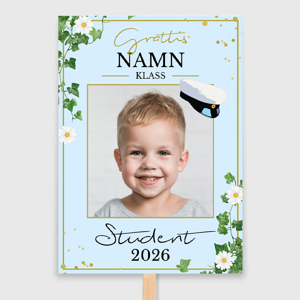 kille blå